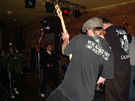 'Stitchface' are a five-piece New Zealand band based in Palmerston North - playing here in Palmerston North, Manawatu, New Zealand - 13 July 2005